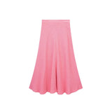 Pink Maxi Skirt  2Pcs Set