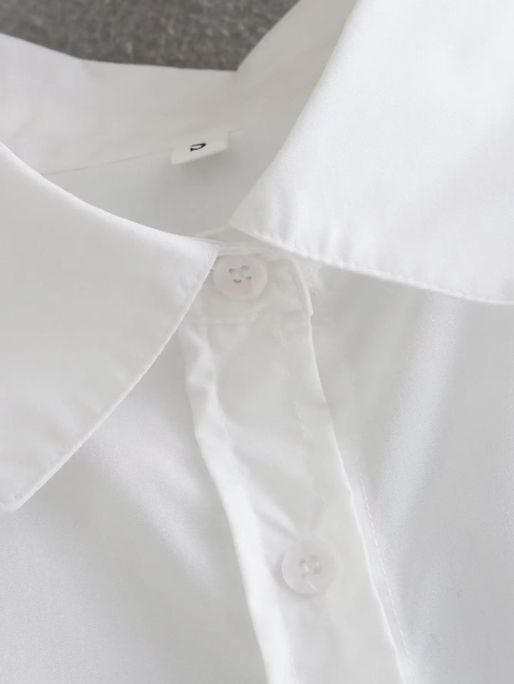 Cropped Sleeveless Shirt