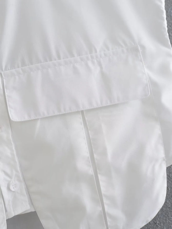 Cropped Sleeveless Shirt