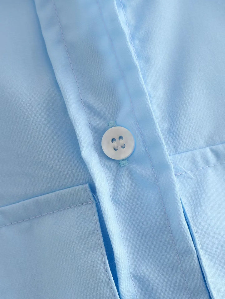 Cropped Sleeveless Shirt