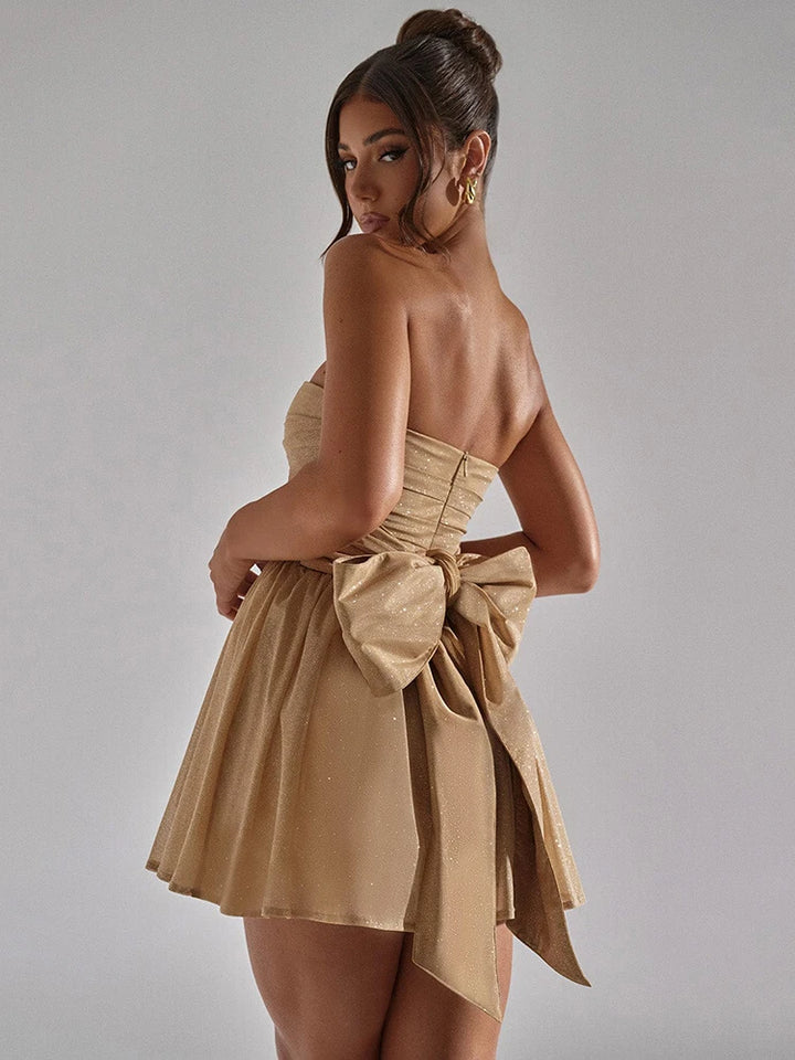 Sexy Mesh Double Layer Dress