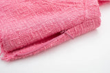 Pink Maxi Skirt  2Pcs Set