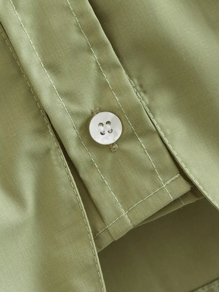 Cropped Sleeveless Shirt