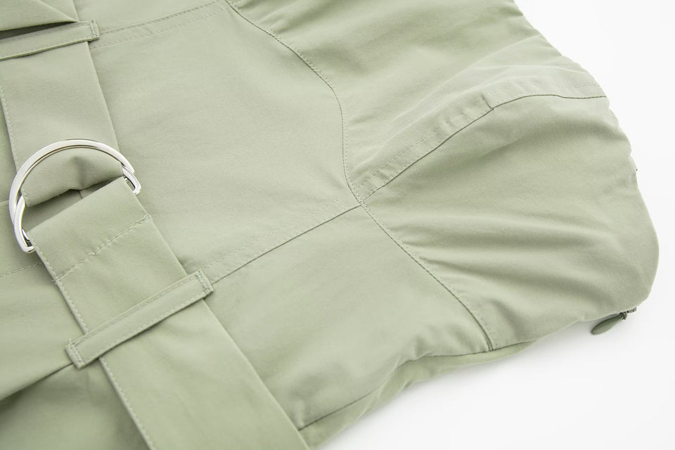 Loose Cargo Jumpsuit