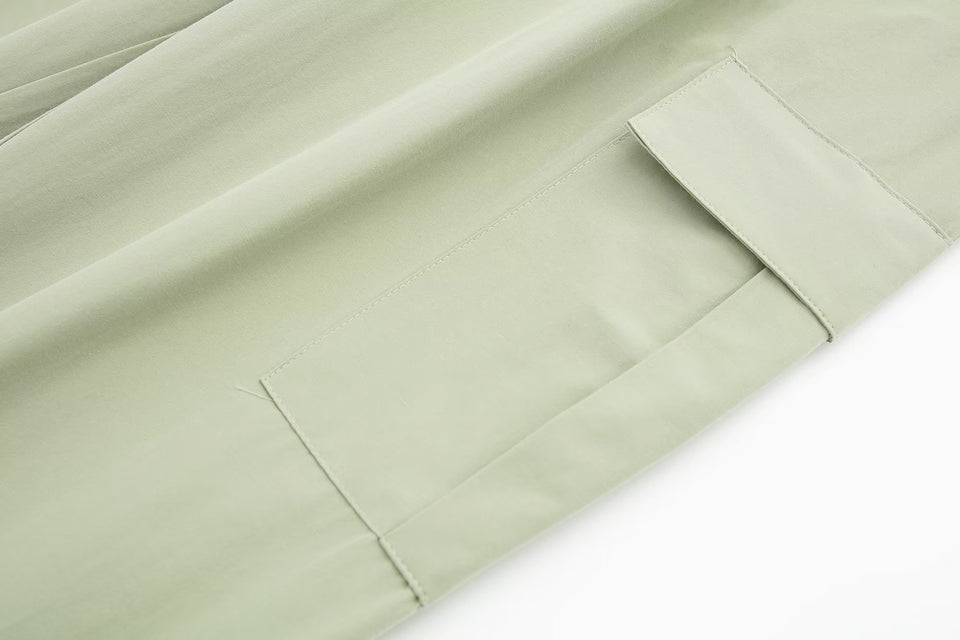 Loose Cargo Jumpsuit