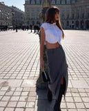 Cropped Sleeveless Shirt
