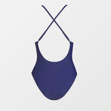 V-Wire Cross Back One-piece Swimsuit