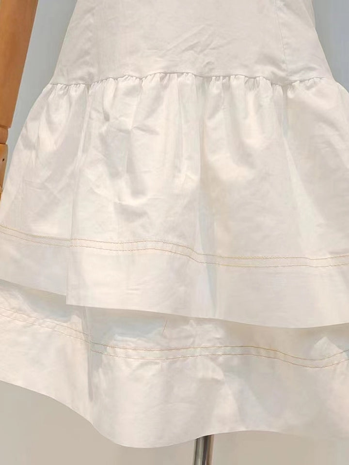 High Waist Cut Out Mini Dress