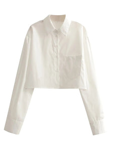 Striped Print Loose Shirt - Veira Trending Shop
