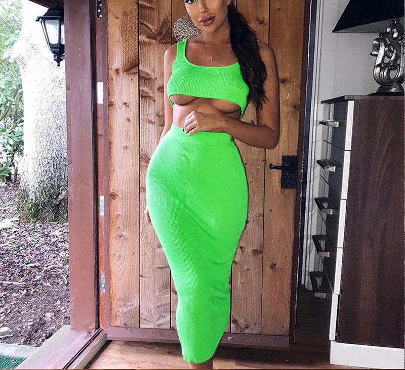 Knitted Two Piece Set - Veira Trending Shop