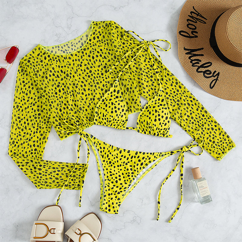 Leopard Print 3Pcs Set - Veira Trending Shop