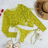 Leopard Print 3Pcs Set - Veira Trending Shop