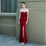 Evening Satin Dress - Veira Trending Shop