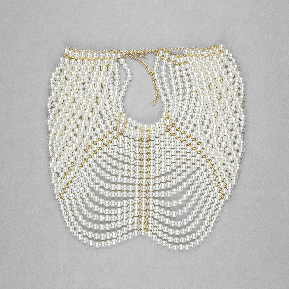 Cloak Sleeve Pearl Shawl - Veira Trending Shop