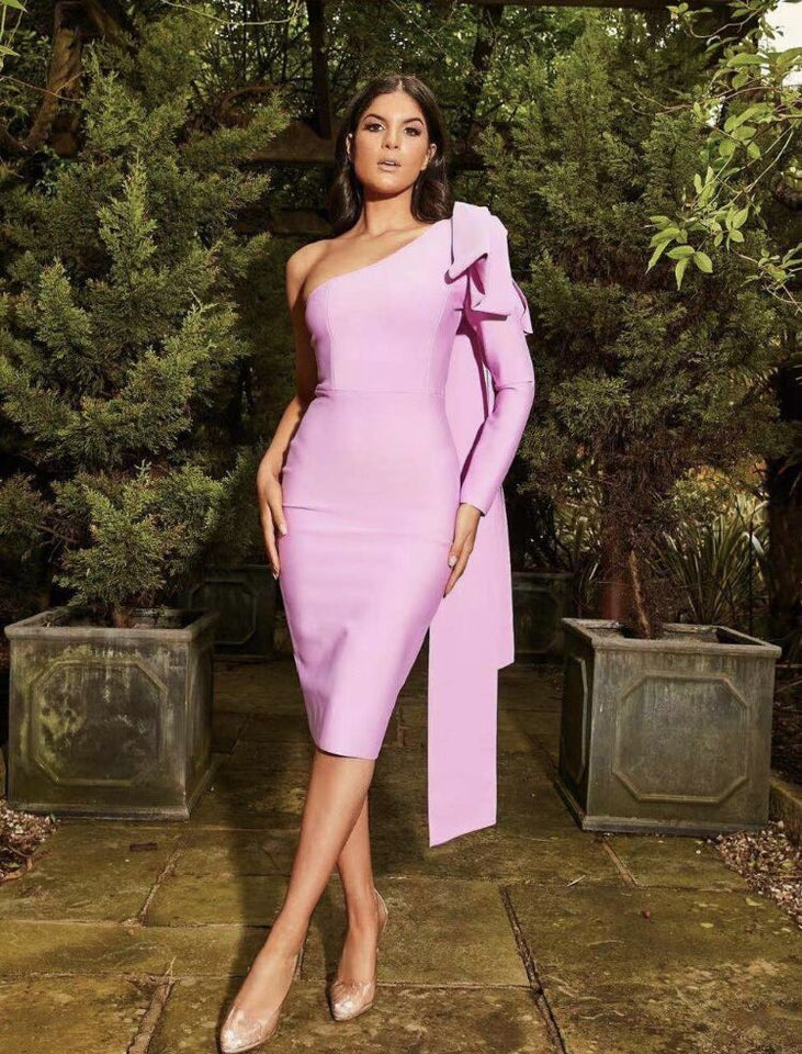 One Shoulder Bandage Dress - Veira Trending Shop