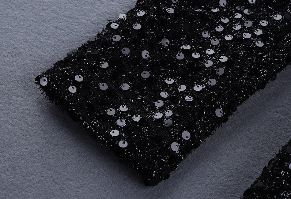 Glitter Sequined Blazer Dress - Veira Trending Shop