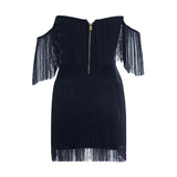 Tassel Bandage Dress - Veira Trending Shop