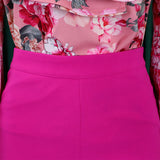 Flower Print  2pcs Pants Set