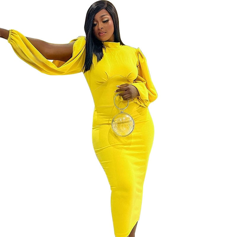 Long Sleeve Casual Dress - Veira Trending Shop