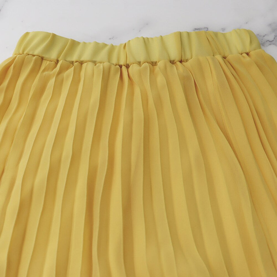Halter Top + Maxi Skirt 2pcs Set