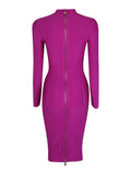 Long Sleeve Bandage Dress