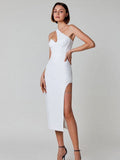 One Shoulder Bandage Dress - Veira Trending Shop