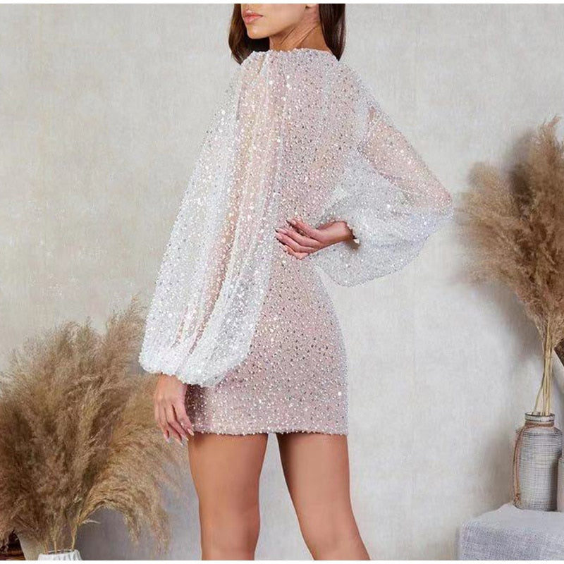 Sexy Bright Sequin Dress - Veira Trending Shop