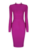 Long Sleeve Bandage Dress
