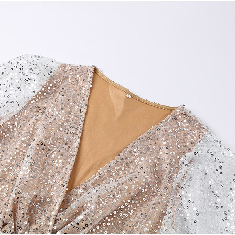 Sexy Bright Sequin Dress - Veira Trending Shop