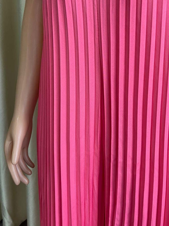 Pleated Maxi Jumpsuit - Veira Trending Shop