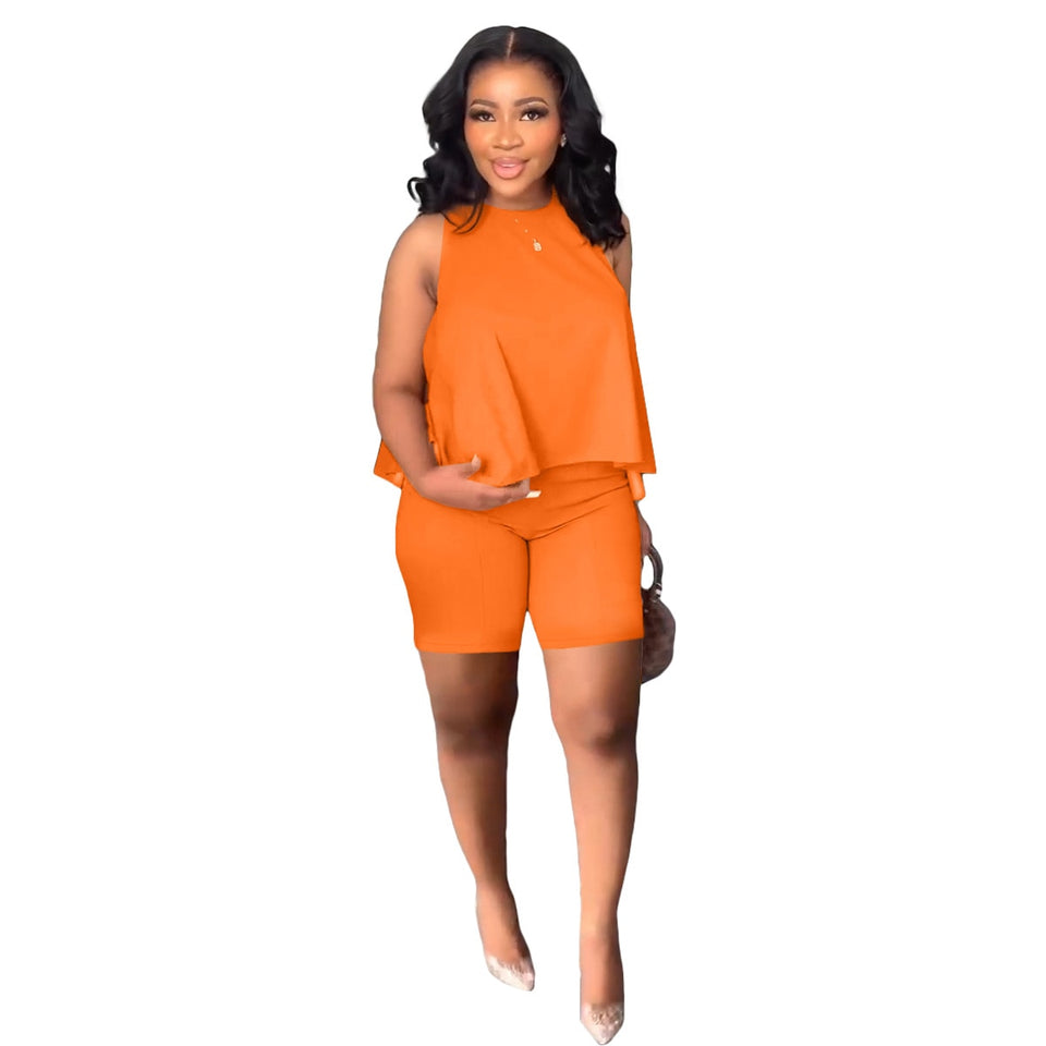 Straight Pants 2pcs Set