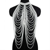 Pearl Body Chain - Veira Trending Shop