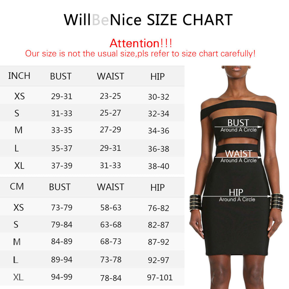 Sexy Bandage Midi Dress - Veira Trending Shop