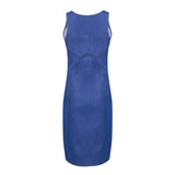 Slim Zipper Denim Dress - Veira Trending Shop