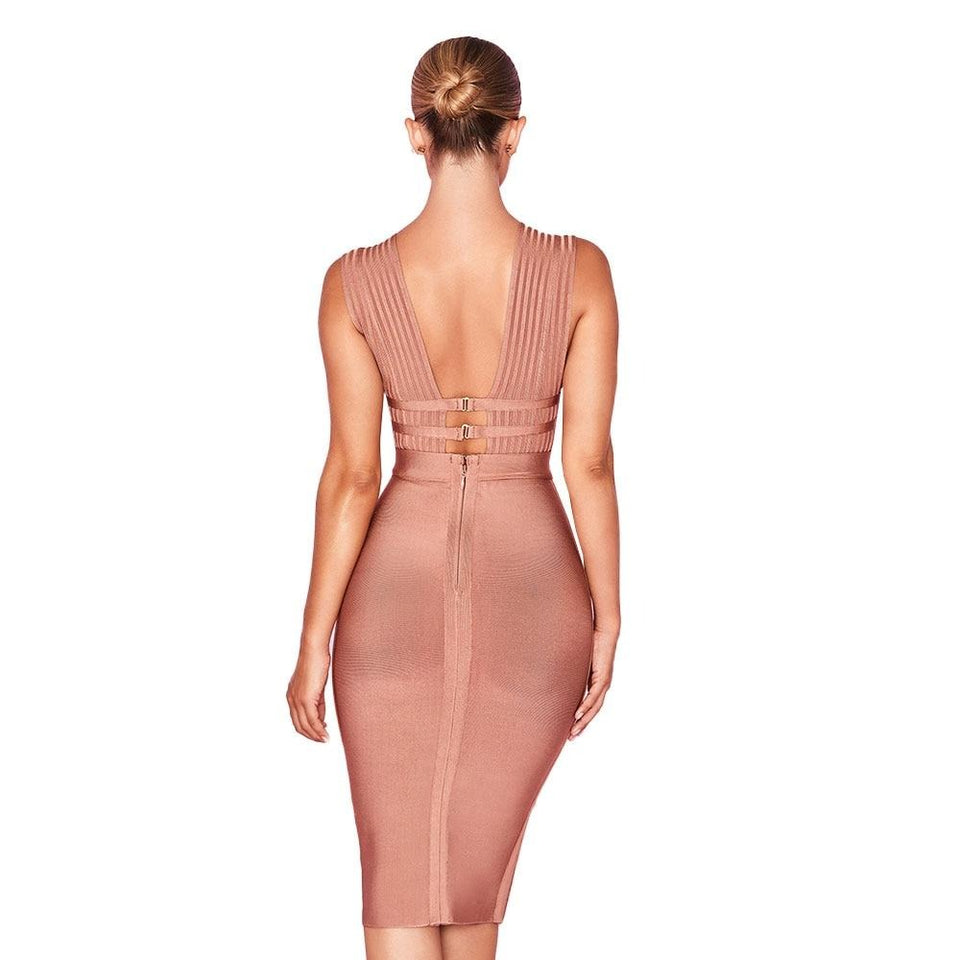 Evening Party Bandage Dress - Veira Trending Shop