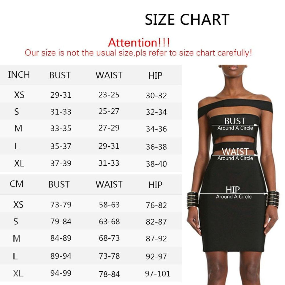 Evening Party Bandage Dress - Veira Trending Shop