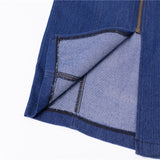 Slim Zipper Denim Dress - Veira Trending Shop