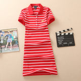 Striped T Shirt Dresses - Veira Trending Shop