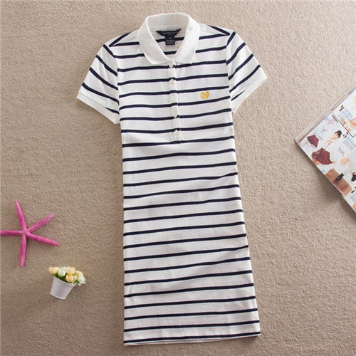 Striped T Shirt Dresses - Veira Trending Shop