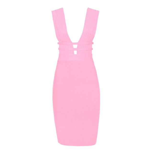 Evening Party Bandage Dress - Veira Trending Shop