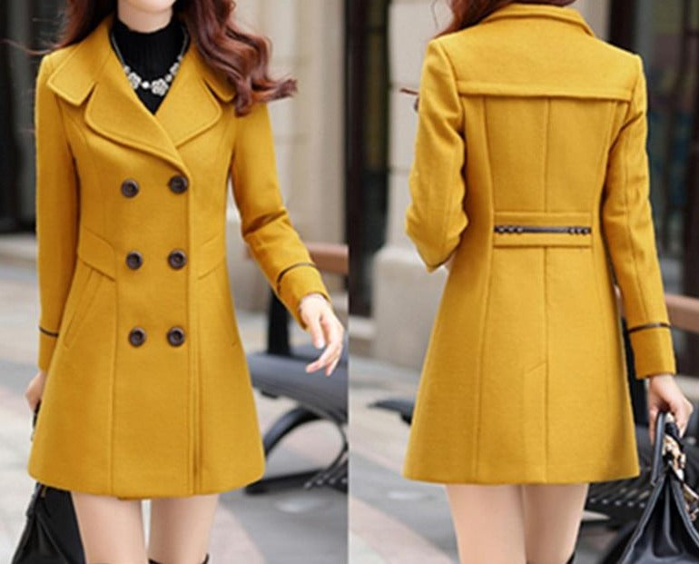 Wool Elegant Jacket - Veira Trending Shop