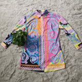 Floral Print Mini Skirt 2 Pcs Set - Veira Trending Shop