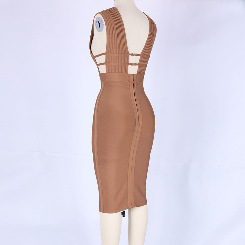 Evening Party Bandage Dress - Veira Trending Shop