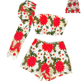 Puff Sleeve Top & Short Set - Veira Trending Shop