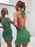 Backless Tie Up Sundress - Veira Trending Shop