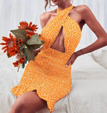 Backless Tie Up Sundress - Veira Trending Shop