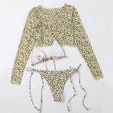 Leopard Print 3Pcs Set - Veira Trending Shop
