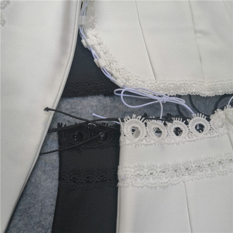 Long Sleeve 2Pcs Bandage Set - Veira Trending Shop