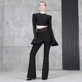 Long Sleeve 2Pcs Bandage Set - Veira Trending Shop