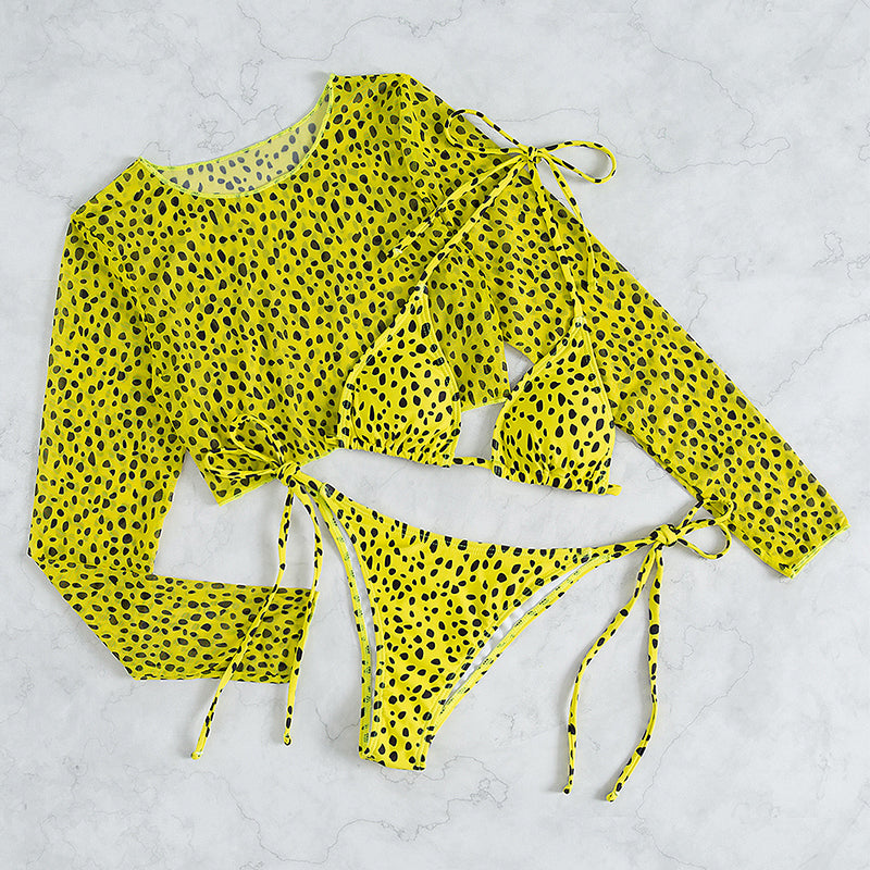 Leopard Print 3Pcs Set - Veira Trending Shop